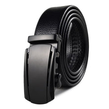 Load image into Gallery viewer, Famous Brand Belt New Male Designer Automatic Buckle Cowhide Leather men belt 110cm-130cm Luxury belts for men Ceinture Homme