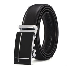 Load image into Gallery viewer, Famous Brand Belt New Male Designer Automatic Buckle Cowhide Leather men belt 110cm-130cm Luxury belts for men Ceinture Homme