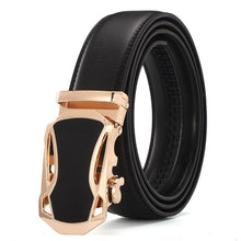 Load image into Gallery viewer, Famous Brand Belt New Male Designer Automatic Buckle Cowhide Leather men belt 110cm-130cm Luxury belts for men Ceinture Homme