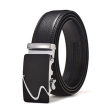 Load image into Gallery viewer, Famous Brand Belt New Male Designer Automatic Buckle Cowhide Leather men belt 110cm-130cm Luxury belts for men Ceinture Homme