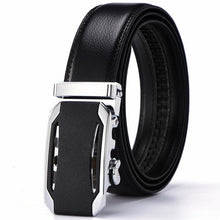 Load image into Gallery viewer, Famous Brand Belt New Male Designer Automatic Buckle Cowhide Leather men belt 110cm-130cm Luxury belts for men Ceinture Homme