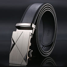 Load image into Gallery viewer, Famous Brand Belt New Male Designer Automatic Buckle Cowhide Leather men belt 110cm-130cm Luxury belts for men Ceinture Homme