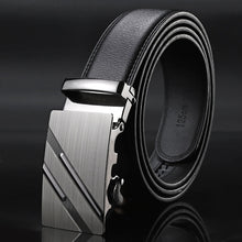 Load image into Gallery viewer, Famous Brand Belt New Male Designer Automatic Buckle Cowhide Leather men belt 110cm-130cm Luxury belts for men Ceinture Homme