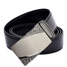 Load image into Gallery viewer, Famous Brand Belt New Male Designer Automatic Buckle Cowhide Leather men belt 110cm-130cm Luxury belts for men Ceinture Homme