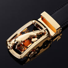 Load image into Gallery viewer, Famous Brand Belt New Male Designer Automatic Buckle Cowhide Leather men belt 110cm-130cm Luxury belts for men Ceinture Homme