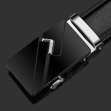 Load image into Gallery viewer, Famous Brand Belt New Male Designer Automatic Buckle Cowhide Leather men belt 110cm-130cm Luxury belts for men Ceinture Homme