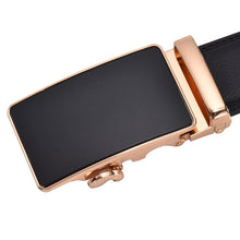 Load image into Gallery viewer, Famous Brand Belt New Male Designer Automatic Buckle Cowhide Leather men belt 110cm-130cm Luxury belts for men Ceinture Homme